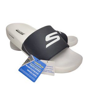 SKECHERS ~ Men's Size 10 ~ Skechers HYPER BURST RECOVERY SLIDES SANDALS